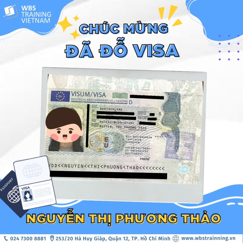Nguyễn Thị Phương Thảo - Đỗ Visa ngành Điều dưỡng