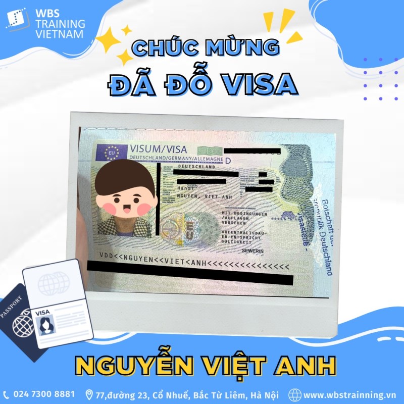 Nguyễn Việt Anh - Đỗ VISA ngành Đầu bếp