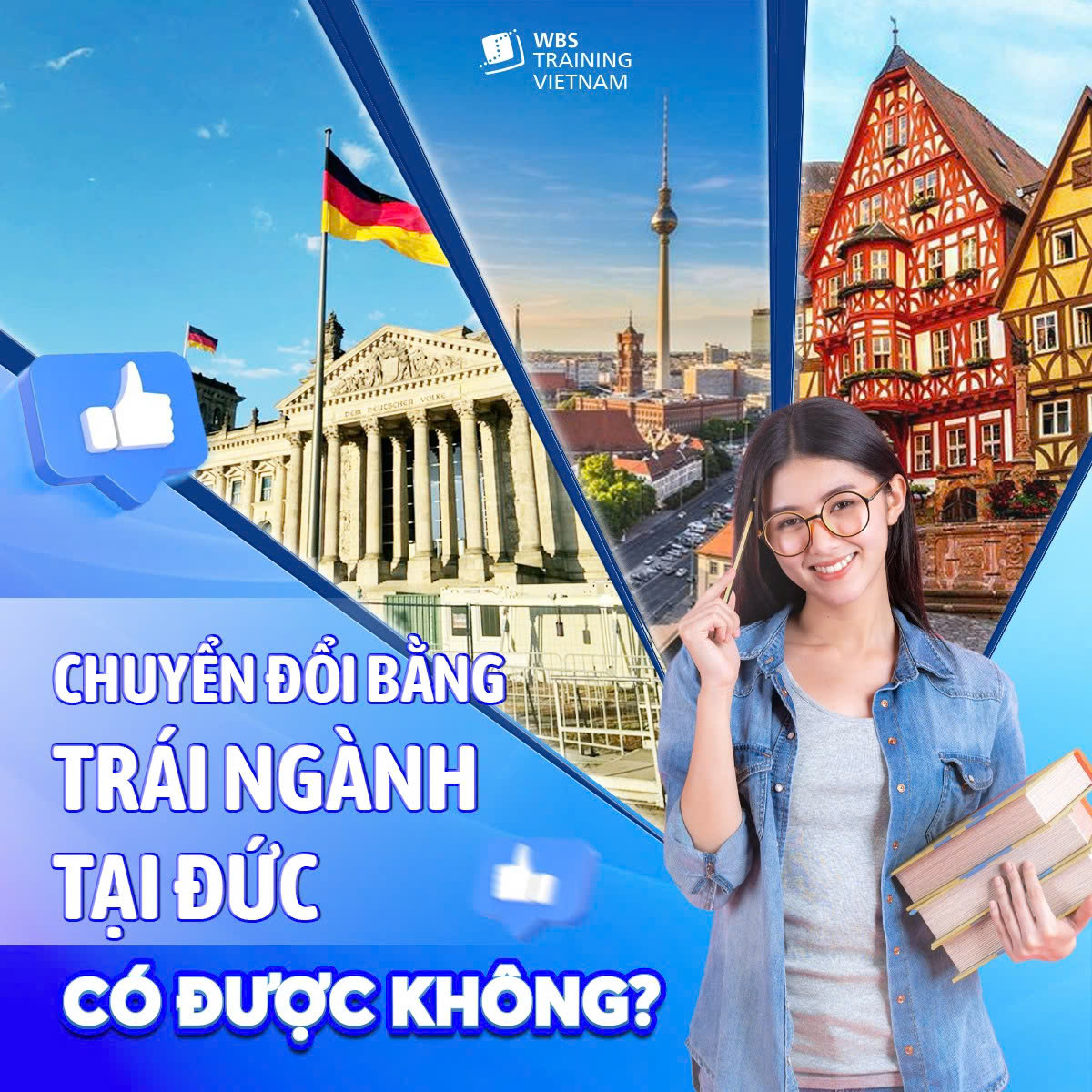 Chuyển đổi bằng trái ngành sang Đức