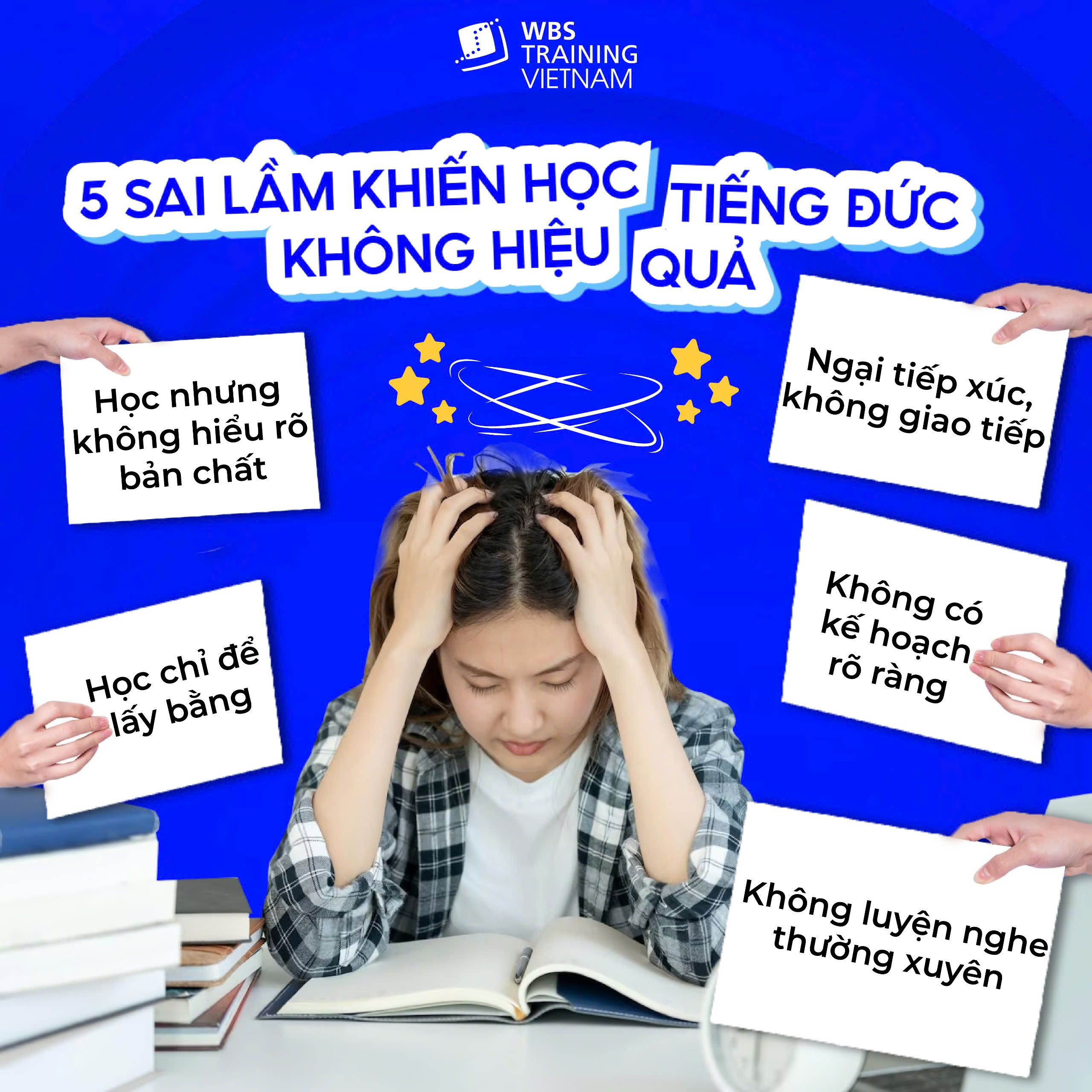 5 sai lầm khiến học tiếng Đức không hiệu quả