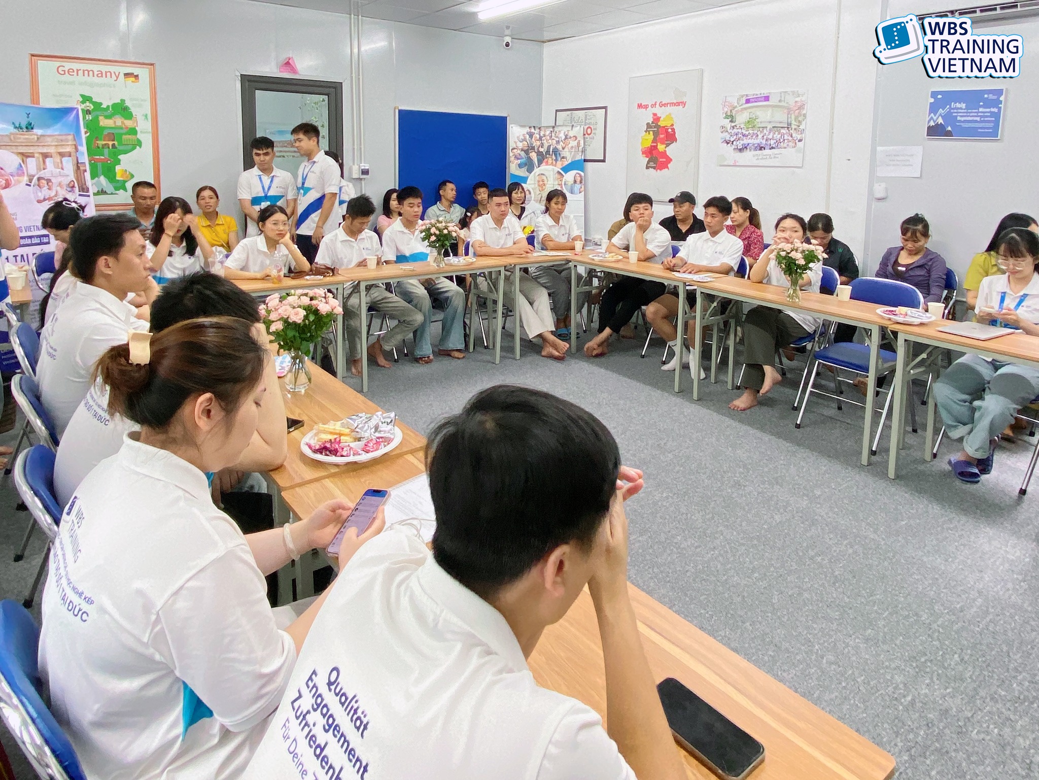 Lớp học tiếng Đức WBS Tố Hữu