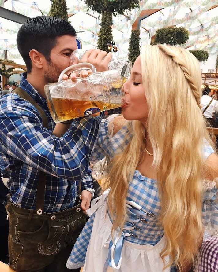 Trang phục tại Oktoberfest Đức