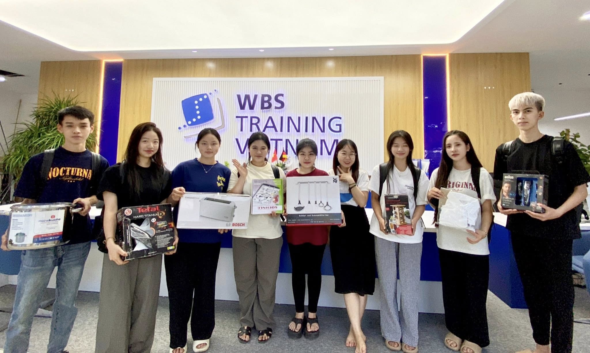 Chương trình bốc thăm trúng thưởng tại WBS