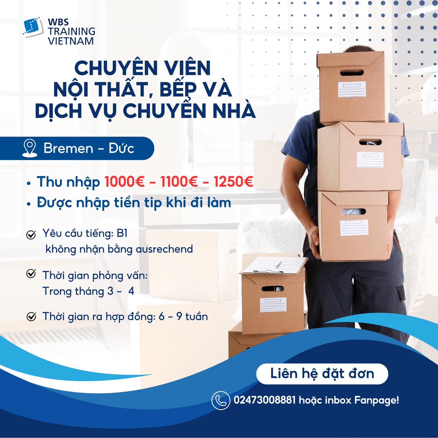 Chuyên viên dịch vụ chuyển nhà