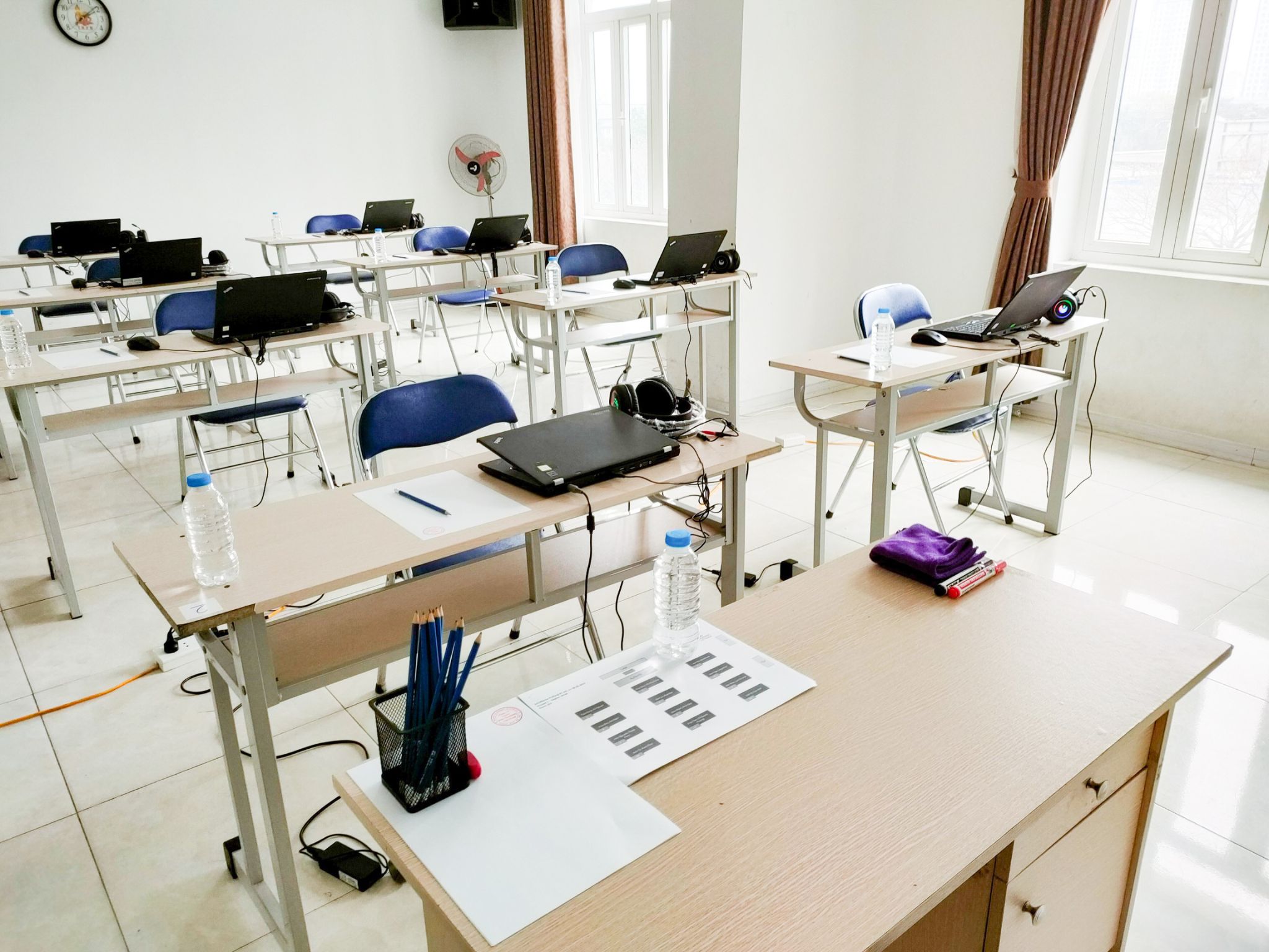 Phòng thi Telc tại WBS Training Vietnam