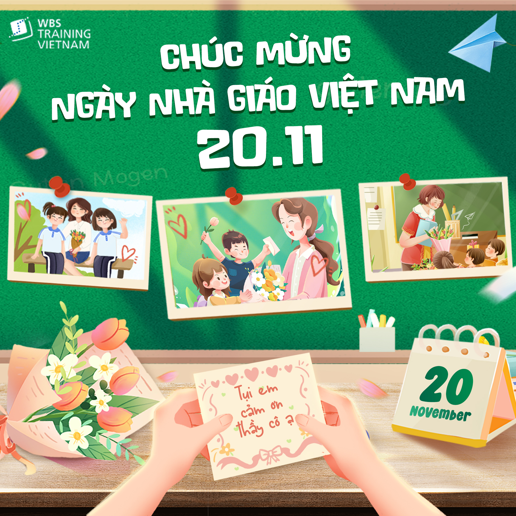 Chúc mừng ngày Nhà Giáo Việt Nam 20/11
