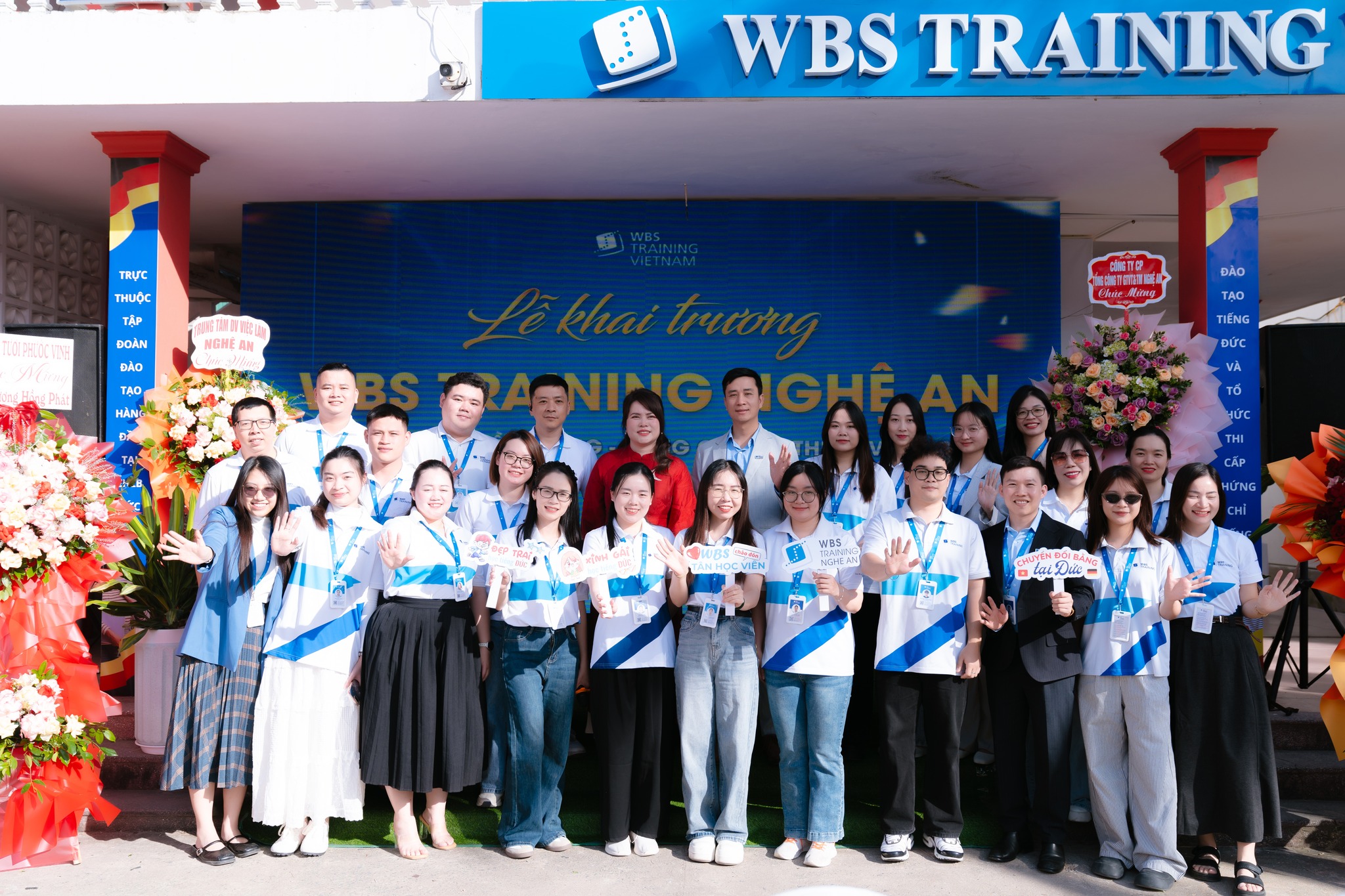 Chương trình khai trương WBS Training Nghệ An