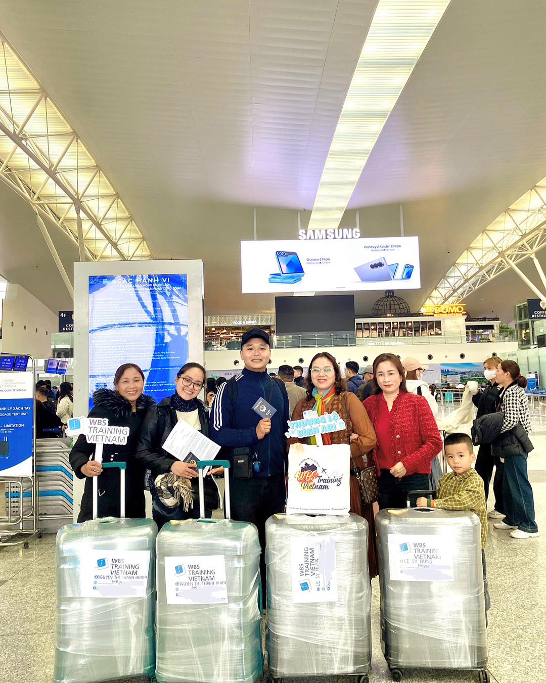 học viên WBS bay sang Đức