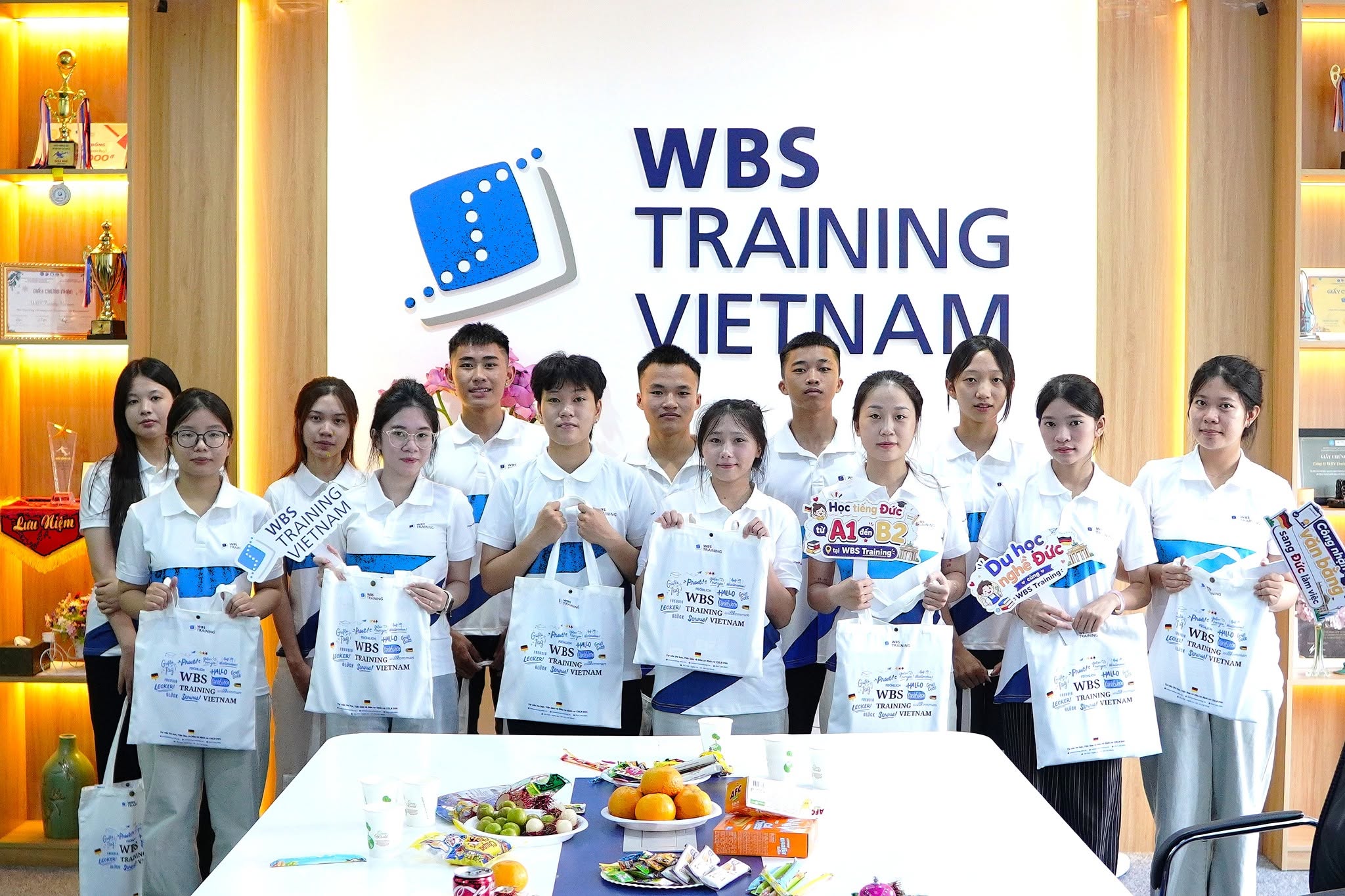 Lớp học tiếng Đức A1 tại WBS