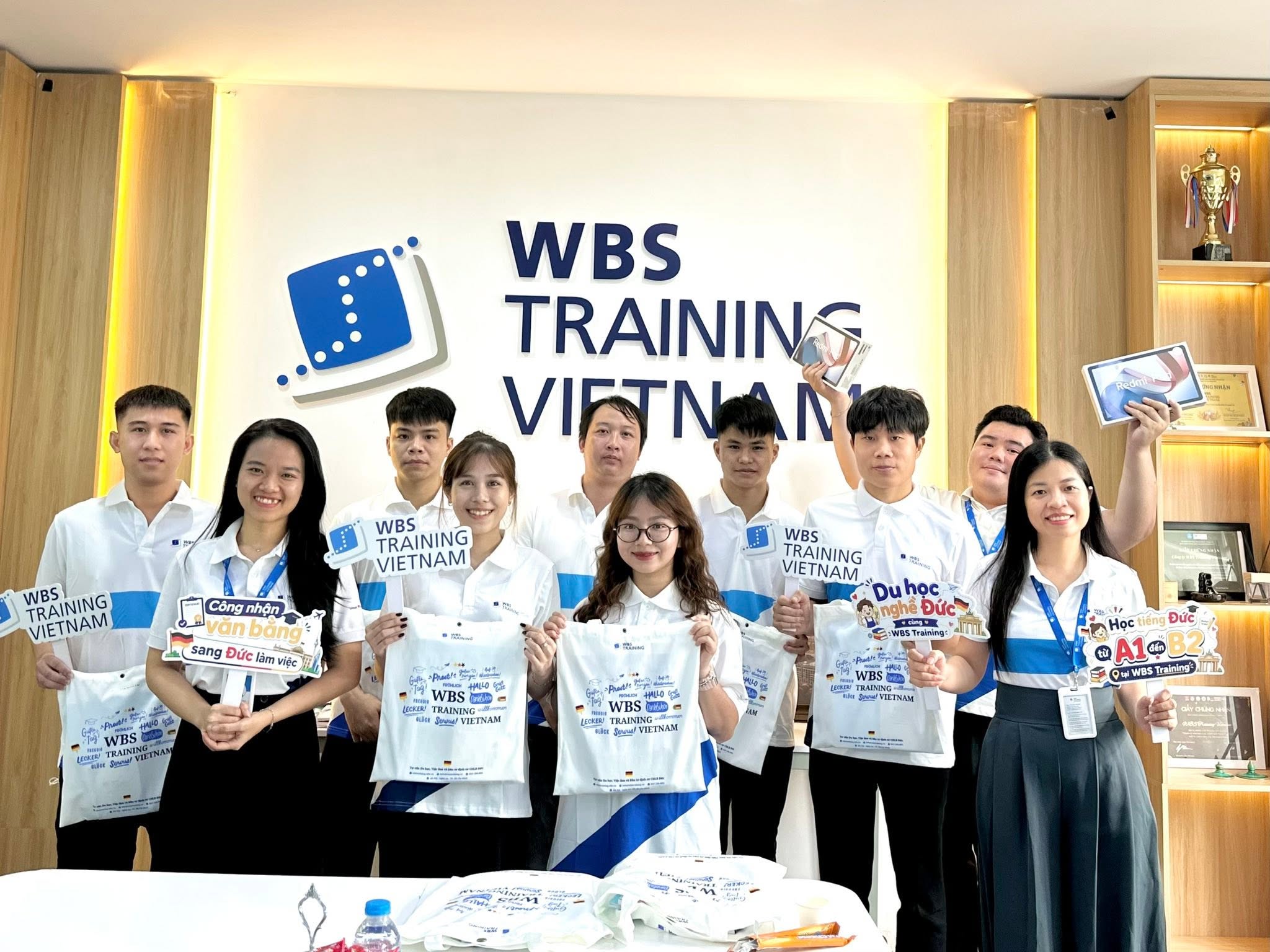 lớp học tiếng đức tại WBS Training Vietnam